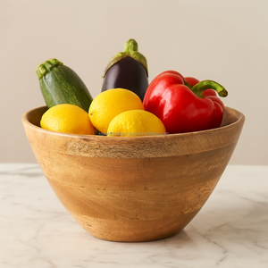 ชามไม้มะม่วงเคลือบเงาแบบปรับแต่งได้ งานแฮนด์เมด พร้อมที่เสิร์ฟ พิมพ์ลายคุณภาพสูง ใช้ได้หลากหลาย ทั้งเป็นชามสลัด - Product Image 3