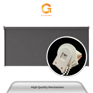 Mejor Proveedor GB10064 198x183 Persianas Enrollables Gris Oscuro, Más Vendidas en Malasia, OEM B2B, Sistema de Persianas para Ventanas de Hogar y Oficina - Product Image 3