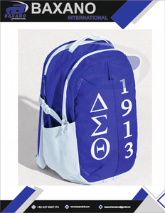 กระเป๋าเป้สะพายหลังสำหรับแล็ปท็อปของชมรมเดลต้า ซิกมา ทีต้า (DST) - Product Image 6
