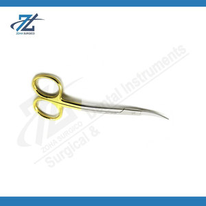 Ciseaux dentaires TC en acier inoxydable et carbure de tungstène, instruments chirurgicaux professionnels manuels, poignée ergonomique, personnalisables pour usage dentaire - Product Image 5