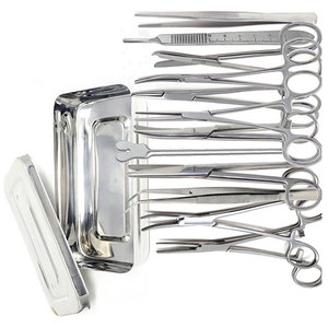 Kit de Sutura para Cirugía Menor de 13 Piezas, Marca Denticric, Caja de Instrumentos, Fuente de Alimentación Manual, Certificado CE Clase I para Cirugía General - Product Image 5