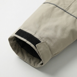 Parka Ártica con Capucha Beige |   Chaqueta de Campo Impermeable y Aislada con Múltiples Bolsillos con Solapa |   Fabricante OEM de Equipos de Supervivencia y Rescate - Product Image 6