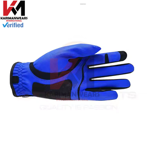 Gants de conduite d'hiver en cuir de daim de qualité supérieure, gants de moto rembourrés épais, doublure chaude, résistants au froid et au vent pour les mains et les bras - Product Image 2