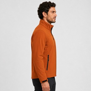 Blouson Softshell Unisexe Personnalisé pour l'extérieur, Veste Bomber Entièrement Zippée, Rembourrée, Coupe-Vent, Légère, Grandes Tailles, Broderie - Product Image 3