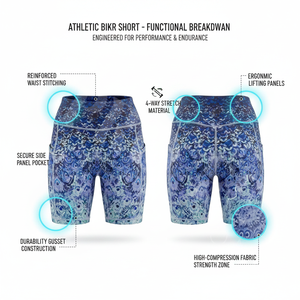 Shorts de sport élégants et légers, respirants, à séchage rapide, extensibles, de compression, doux, pour le yoga et le fitness, disponibles en marque privée - Product Image 4