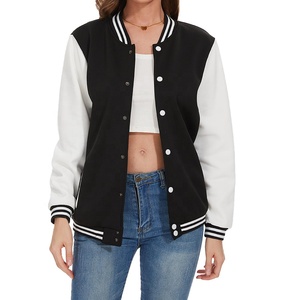 Veste Letterman à la mode de printemps vêtements d'hiver manteau pour femmes veste universitaire personnalisée pour femmes veste universitaire de baseball authentique - Product Image 1