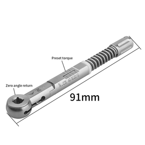 Clé dynamométrique universelle de haute qualité pour la restauration d'implants dentaires, 10-40 Ncm, conception à cliquet, outil en acier inoxydable - Product Image 3
