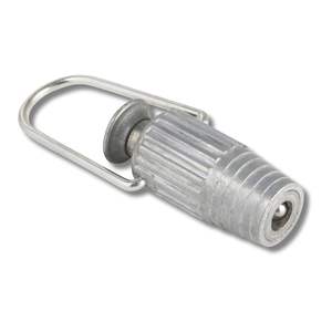 Tensor de cuerda de aluminio de alta resistencia 61 x 26 mm para ajustar tendederos, uso en exteriores e interiores - Product Image 1