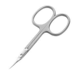 Tijeras para Cutículas con Punta Redonda, Multiusos, para Cejas/Pestañas, Bigote, Manicura Pequeña - Product Image 3