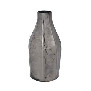 แจกันโลหะสไตล์วินเทจแบบทำเก่า |   แจกันพื้นเงินหรูหรา สไตล์ร่วมสมัย สำหรับตกแต่งภายในและขายส่งของตกแต่งบ้าน - Product Image 1