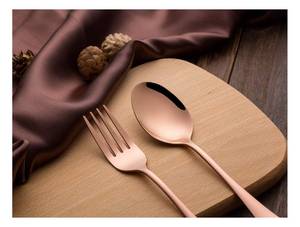 Cubertería Personalizada FORK en Oro Rosa, Regalo para Ella, Mamá, Cocina, Dama de Honor, Despedida de Soltera - Product Image 2