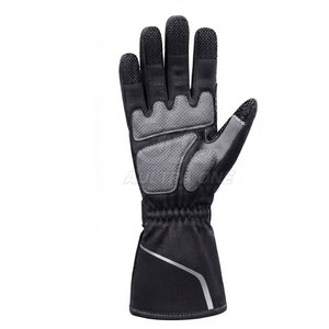 Professional Winter Kart Racing <b>Gloves</b> Breathable Stretch Fabric Waterproof Anti Slip Palm Long Cuff for Maximum Driving Control - Product Image 3
