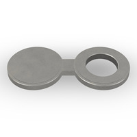 Bride aveugle en alliage de nickel UNS N08020 (alliage 20) en forme de 8, conforme aux normes ASTM B462 Classe 150-2500 et ASME B16.48, pour l'industrie chimique