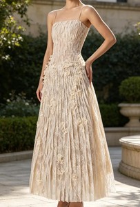 Vestido de Verano Moderno para Mujer, Largo hasta el Suelo, Sin Mangas, Espalda Descubierta, Estilo Fiesta, 100% Algodón - Product Image 1