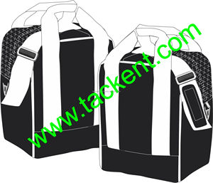Bolsa de disco de hockey sobre hielo con bordado personalizado Respetuoso con el medio ambiente 100% Poliéster Capacidad para 50 discos Tamaño y logotipo personalizables - Product Image 3