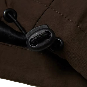 Veste de randonnée imperméable et écologique à capuche pour l'automne, style streetwear color block, veste décontractée élégante de créateur - Product Image 5