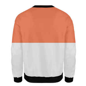 เสื้อฮู้ดผู้ชายผ้าฟลีซแบบสวม ทรงปกติ สไตล์ลำลอง แขนยาว ผ้าถักเนื้อนุ่ม 100% ผ้าฝ้าย ระบายอากาศได้ดี สีเหลืองดำ - Product Image 5