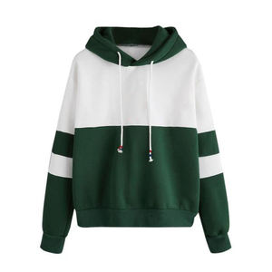 เสื้อฮู้ดบล็อกสีสำหรับผู้ชาย แขนยาวแบบถัก สไตล์ฤดูใบไม้ร่วง - Product Image 1