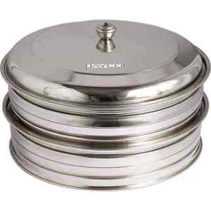 EXCLUSIVE STAINLESS STEEL HOLY COMMUNION DOUBLE TRAY SET 80 CUPS <b>MIRROR</b> FINISH HEAVY DUTY DELUXE DISHWASHER SAFE BOTTOM RING - Product Image 1