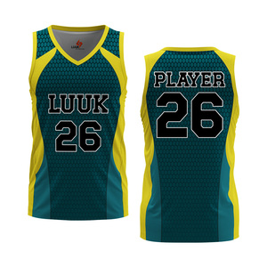 Camisetas Deportivas Personalizadas con Cuello en V, 100% Poliéster, Transpirables, de Secado Rápido, para Hombre, Tallas Grandes, para Baloncesto - Product Image 6