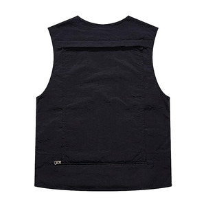 Latest Men OEM Design Multiple Pockets Black Sleeveless <b>Utility</b> Cargo <b>Vests</b> for Sale Men Breathable Work Wear Mesh <b>Vests</b> - Product Image 3