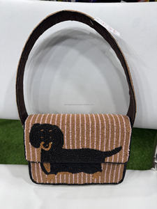 Bolsos de Mano de Algodón con Cuentas Hechos a Mano de Diseño Bohemio para Mujer, Bolsos de Mensajero, Bolsos de Fiesta, Bolsos de Compras, Venta al por Mayor - Product Image 6