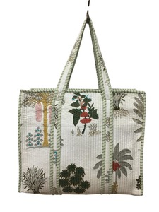Handcrafted Jaipur Cotton Tote <b>Bag</b> with Traditional Block Print Eco Friendly Reusable Shopping <b>Bag</b> for Women and <b>Gift</b> Use - Product Image 2