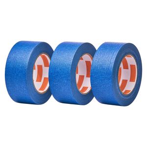 Nastro Adesivo Blu per Pittori Larghezza 2 Pollici, Spessore Personalizzato, 3 Rotoli 1.88 X 60 Yds, Nastro Mascherante per Bordi e Soffitti, Protezione - Product Image 2