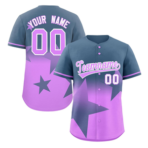 Uniforme de Béisbol Profesional Sublimado, Jersey de Equipo Transpirable de Secado Rápido, Ropa Deportiva de Liga, Jersey de Béisbol Personalizado - Product Image 1