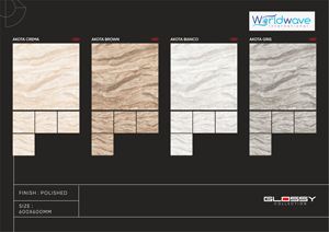 Azulejos de porcelana de 8.5 mm de grosor, azulejos de porcelana para piso de 600x600 mm, azulejos cuadrados de porcelana para piso, azulejos de porcelana con aspecto de mármol Carrara. - Product Image 5