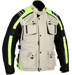Combinaison de moto pour homme en velours côtelé, imperméable, anti-UV, respirante, à séchage rapide, avec protection, logo personnalisé - Product Image 3