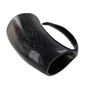 Jarra de cuerno natural Vikinga para beber vino o cerveza, tazas únicas perfectas para fiestas, bodas y otras celebraciones. 2026 - Product Image 3