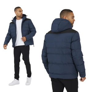 Hot Sale Men's Quilted Puffer <b>Jacket</b> Men Outdoor Clothing <b>Padded</b> Winter Coat Fashion Custom Private Label Puffer <b>Jacket</b> - Product Image 5