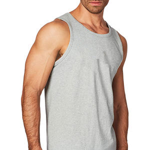 Camisetas de Gimnasio para Hombre OEM, Transpirables, de Poliéster/Algodón, Tallas Grandes, Secado Rápido, Personalizables, Estilo Informal para Fisicoculturismo y Fitness - Product Image 3