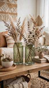 Vase en verre borosilicate ambré, facetté, rond, moderne, de luxe, résistant à la chaleur, pour mariage, table, maison et hôtel - Product Image 2
