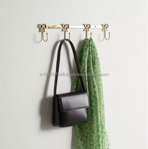 Penelope Wall Multi-Hook Clé en métal et crochet mural pour décor de nuage de chambre Crochet à vêtements à motif unique - Product Image 4