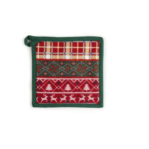 Potholder Excelsa en coton pour l'automne et l'hiver, design festif - Product Image 1