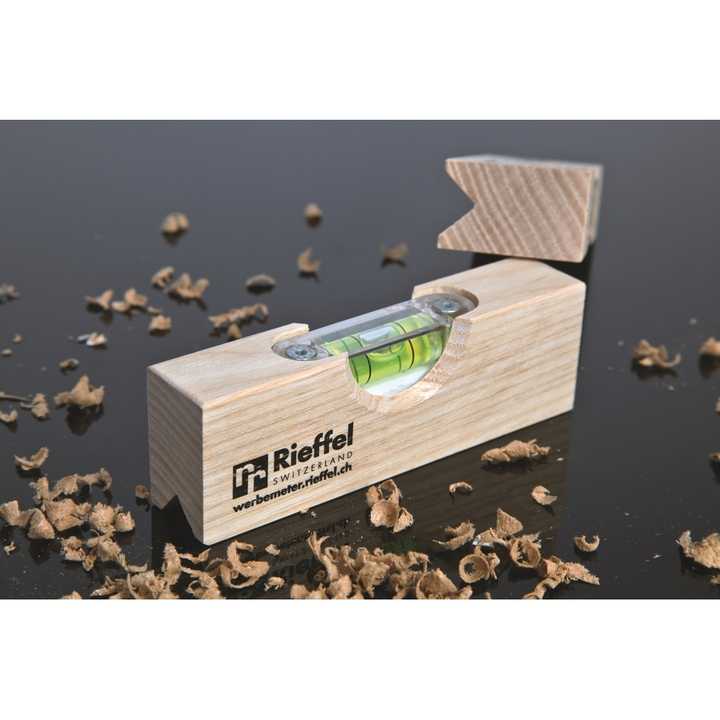 Ash Wood Level for Precise Measurements for DIY and Professional Use