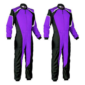 Traje de Carreras de Karting Totalmente Personalizable, Impresión en Serigrafía, Spandex/Algodón Transpirable, Tallas Grandes, Trajes de Carreras de Motocicleta y Automovilismo - Product Image 6
