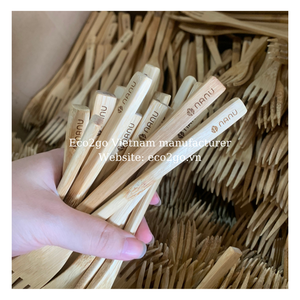 Kit de repas biodégradable en bambou pour l'exportation du Vietnam - Alternative aux couverts sans déchets et sans danger pour les aliments - Product Image 5