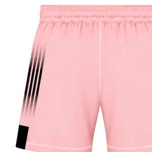Baby <b>Pink</b> White Rugby <b>Shorts</b> Team Uniform Breathable Lightweight Custom Training Sportswear Athletic Performance <b>Shorts</b> - Product Image 4