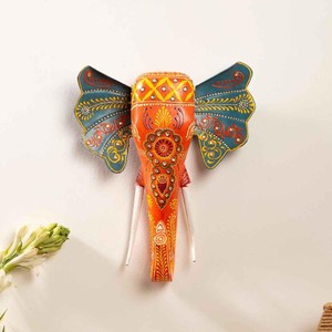 Handcrafted Rosewood Jali Work Elephant Figurine Wholesale from Moradabad India - Product Image 1