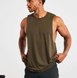 Débardeur sans manches pour homme, respirant, séchage rapide, t-shirt de musculation sans manches, t-shirt de fitness - Product Image 4