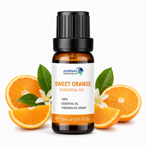 Huile essentielle de zeste d'orange douce certifiée GMP |   Fournisseur Brésilien |   Arbre à thé pur pressé à froid |   Cosmétique parfumé anti-points noirs - Product Image 4