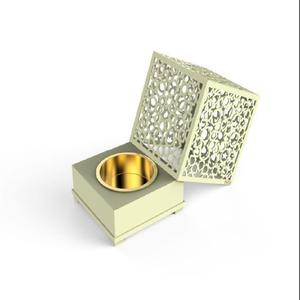 Mejor Quemador de Incienso Moderno de Madera, Mabkhara Árabe con Rejilla Metálica, Soporte para Incienso Oud, Decoración del Hogar - Product Image 4