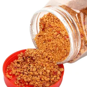 Spicy Shrimp Salt for Dipping Fruits / Garlic Chili Shrimp Salt Seasoning OEM Bulk Packing