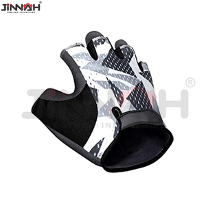 Guantes de Ciclismo Unisex Personalizados para Deportes al Aire Libre, Medios Dedos, Neopreno y Cuero, Lavables, con Logotipo, Precio al por Mayor, Hechos en Pakistán - Product Image 6