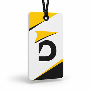 Etiquetas personalizadas para prendas con cartulina premium, detalles claros y presentación elegante para ropa y productos minoristas - Product Image 6