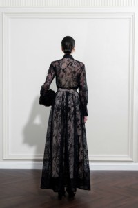 New Collection <b>Women's</b> Blouses Shirts Slim Fit HAUTE LACE <b>TOP</b> ODM Support FLORAL <b>MESH</b> LACE Blouses Elegant <b>Women</b> From WhiteAnt - Product Image 5