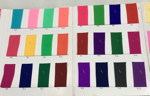 Plus de 100 teintes de tissu georgette uni pour saris, dupattas et tuniques, disponibles pour livraison immédiate à bas prix - Product Image 2